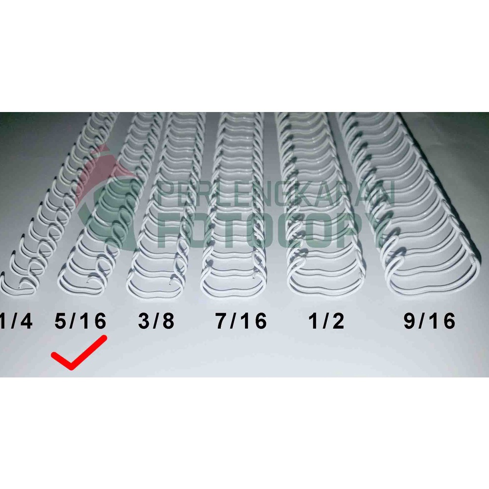 

KODE A53R Ring Jilid Kawat Spiral Kawat 31 516 TERMURAH