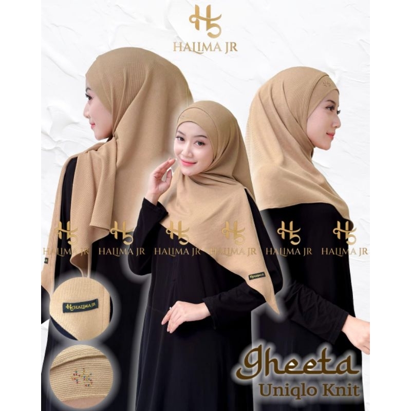 HALIMA _ HIJAB INSTAN INER GHEETA KNIT