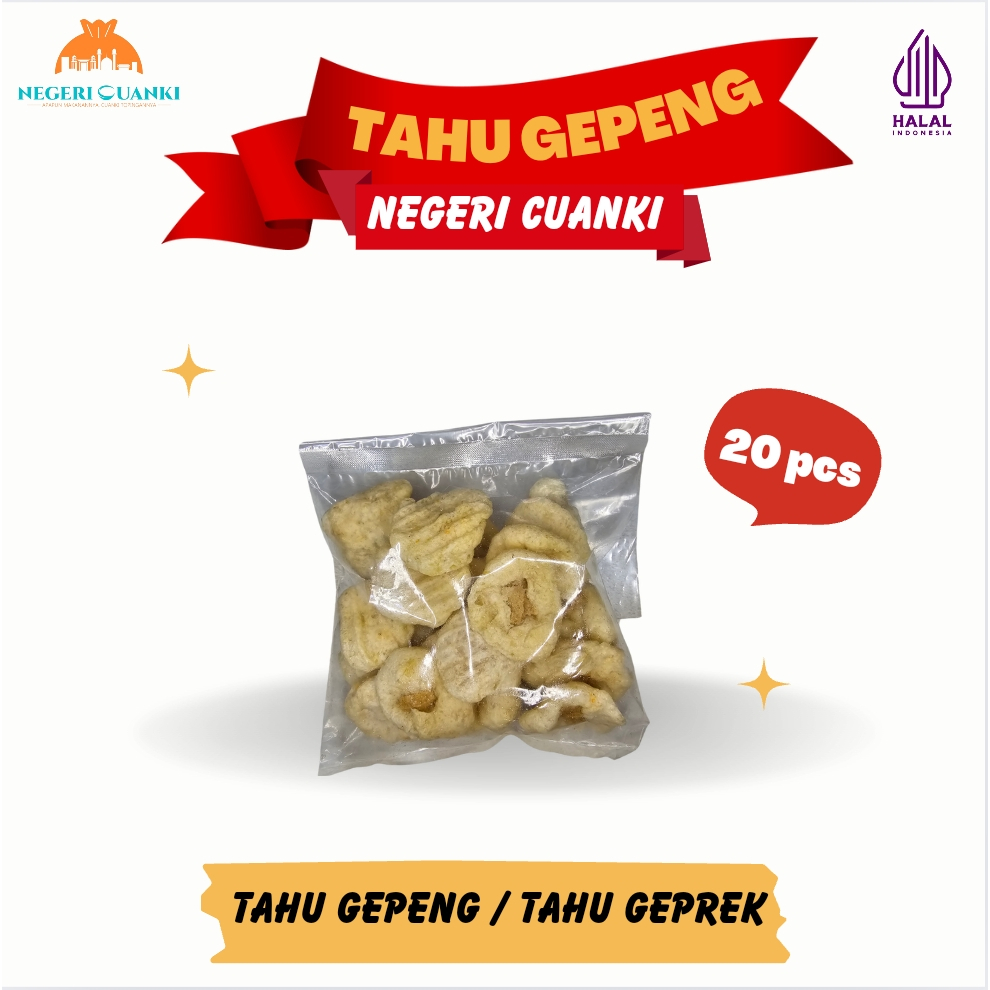 

Cuanki Tahu Gepeng 20 pcs dan 100 pcs Toping Seblak Baso Aci Bakso Cuanki