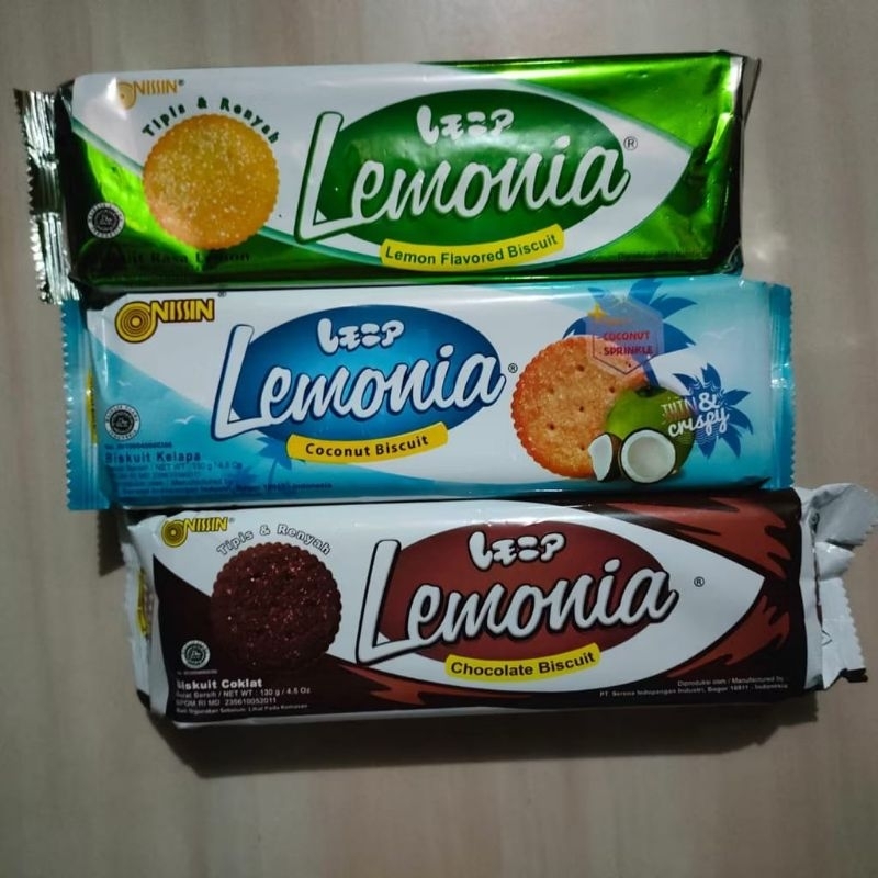 

biskuit lemonia cookies Nissin 130gr