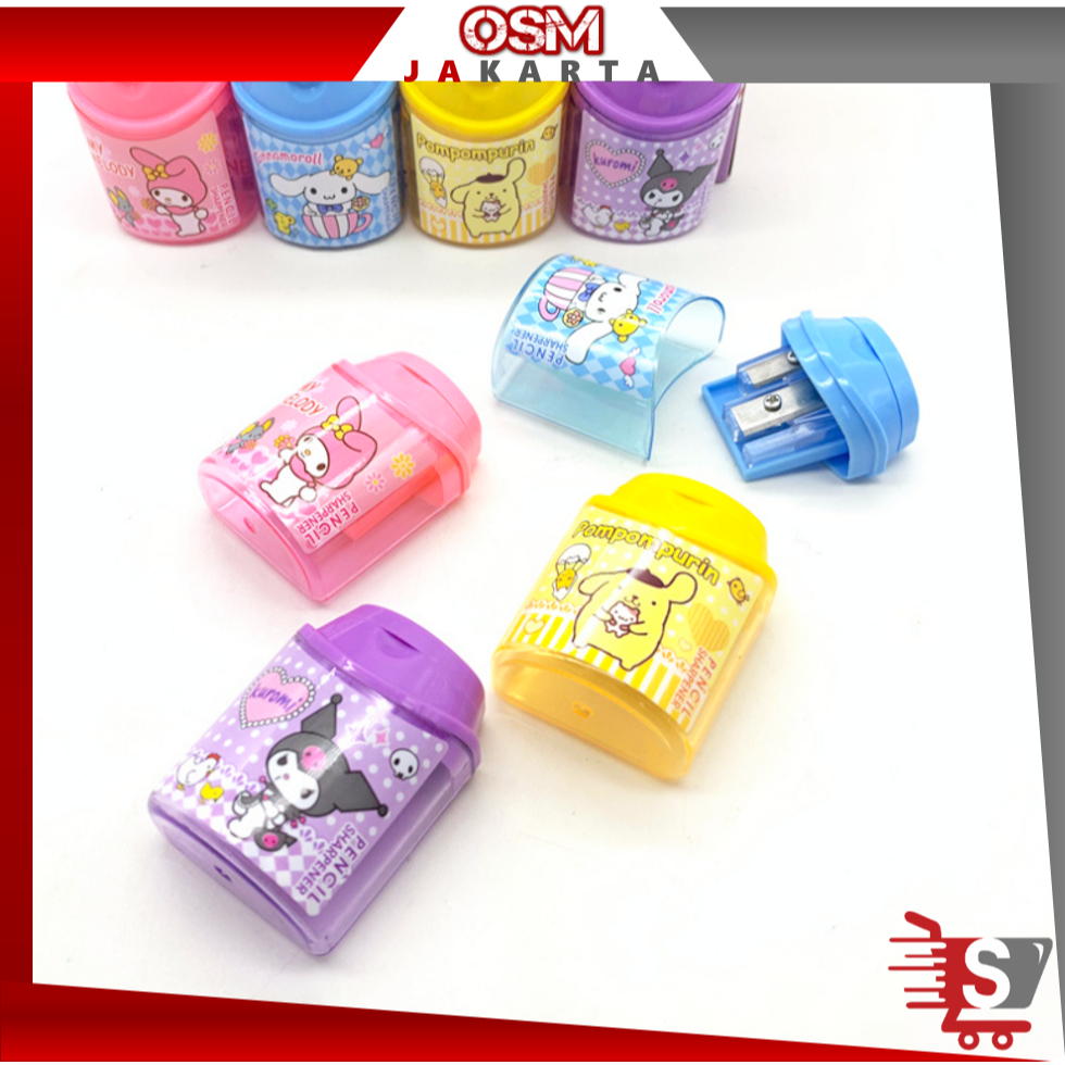 

OSM JKT S6398 Peraut Pensil 2 Lubang / Pencil Sharpener Motif Karakter / Rautan Pensil Unik Lucu / Alat Sekolah Peraut Pensil Anak