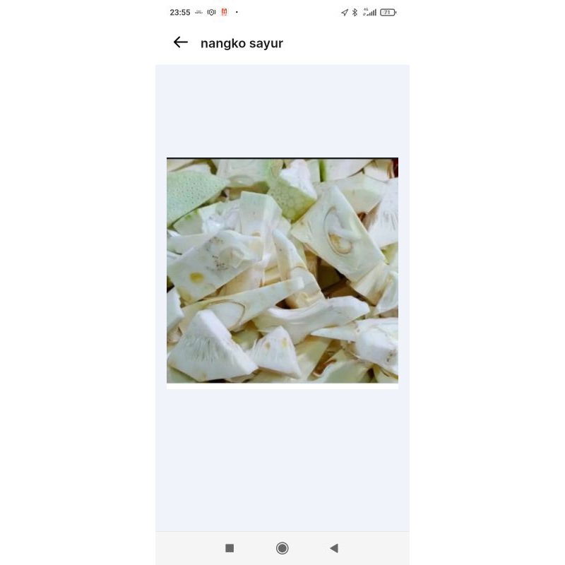 

nangko sayur