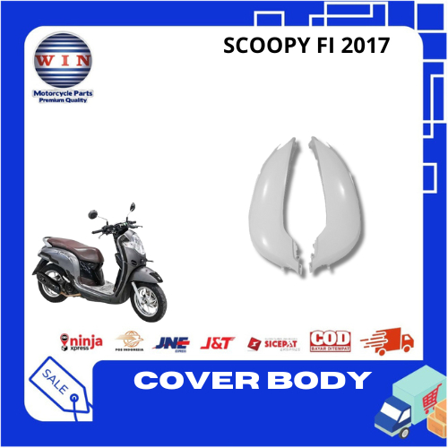 COVER BODY SCOOPY FI 2017 WIN TEBENG BODY SAMPING HONDA SCOOPY FI 2017 MERK WIN