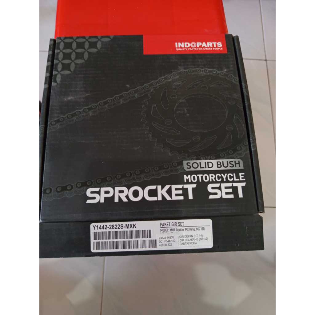 GEAR SET Jupiter MX King , MX 150 Original Indoparts