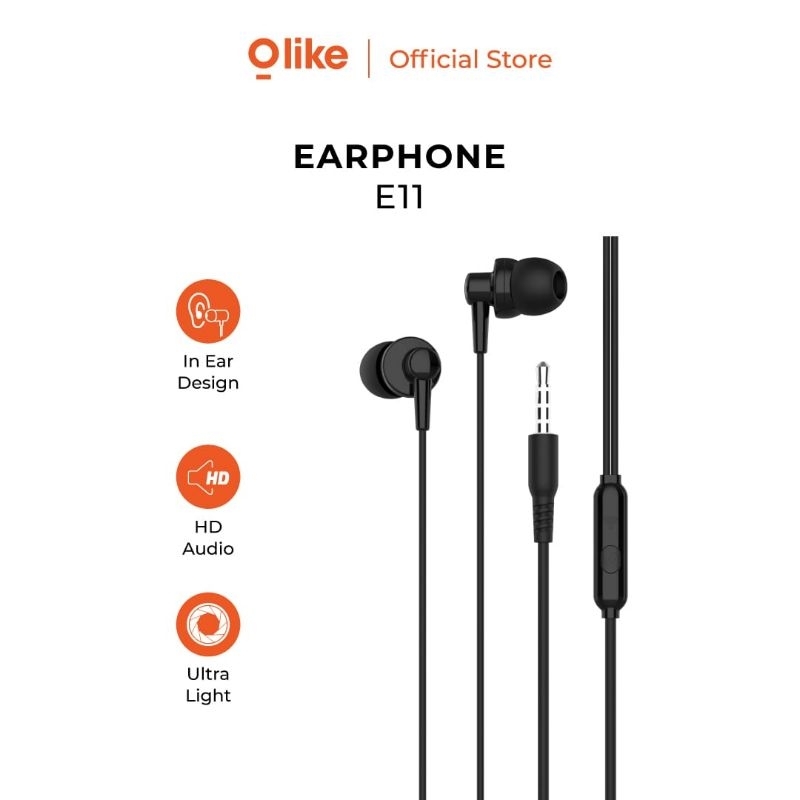 Handsfree Headset Olike E11 Earphone Handset Handsfree Olike Earphone E11