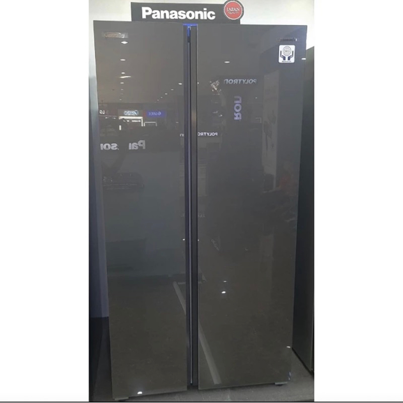 kulkas Panasonic side by side 632 liter NR-SC631BGHD / SC631 BGHD
