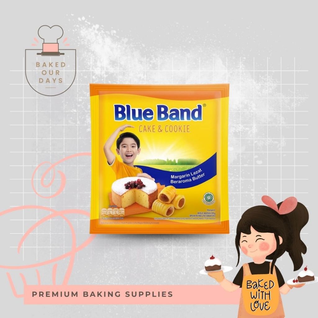 

Blue Band Cake & Cookies / Margarin Butter 200 Gram