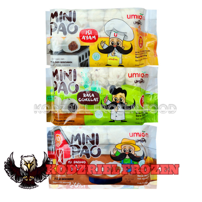

UMIAMI MINIPAO Cokelat/Ayam/Sapi Isi 30 480gr - BAPAU Mini