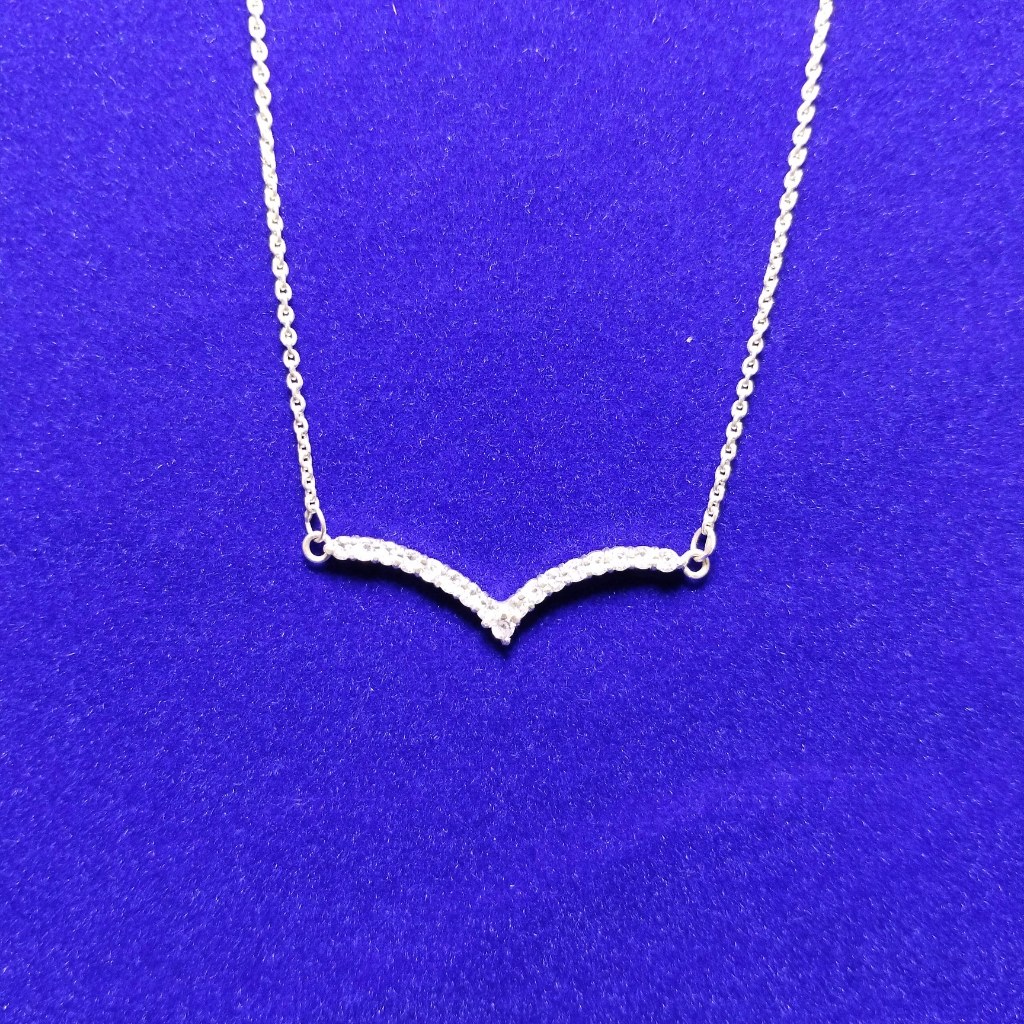 KALUNG PERAK WANITA ASLI SILVER 925 MODEL AUREL/KALUNG AUREL