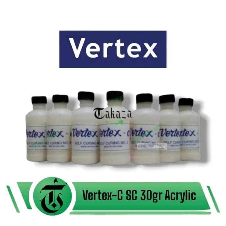 Vertex -C Self Curing / Vertex Aklirik SC Putih Self Cure - 4