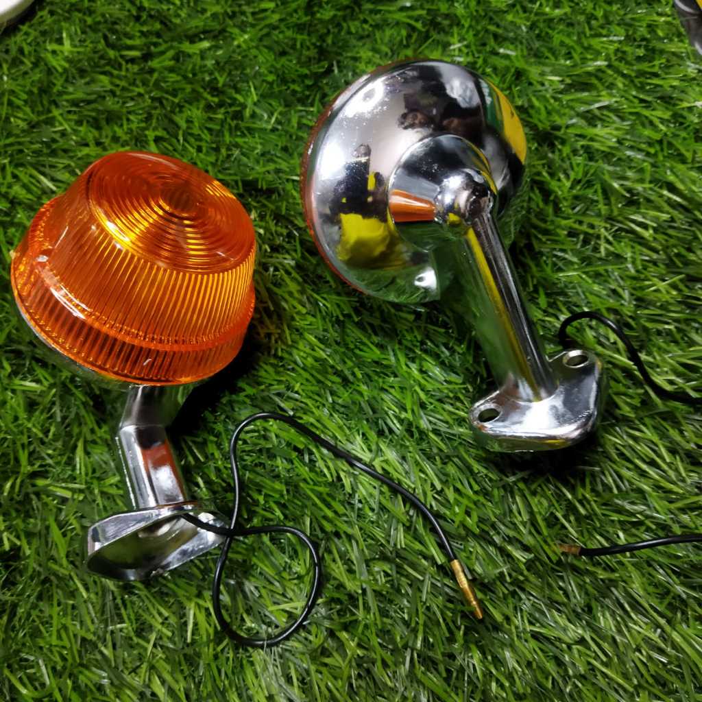 LAMPU SEN BEBEK C70/SEIN BEKJUL C70 C50 CROME IMPORT