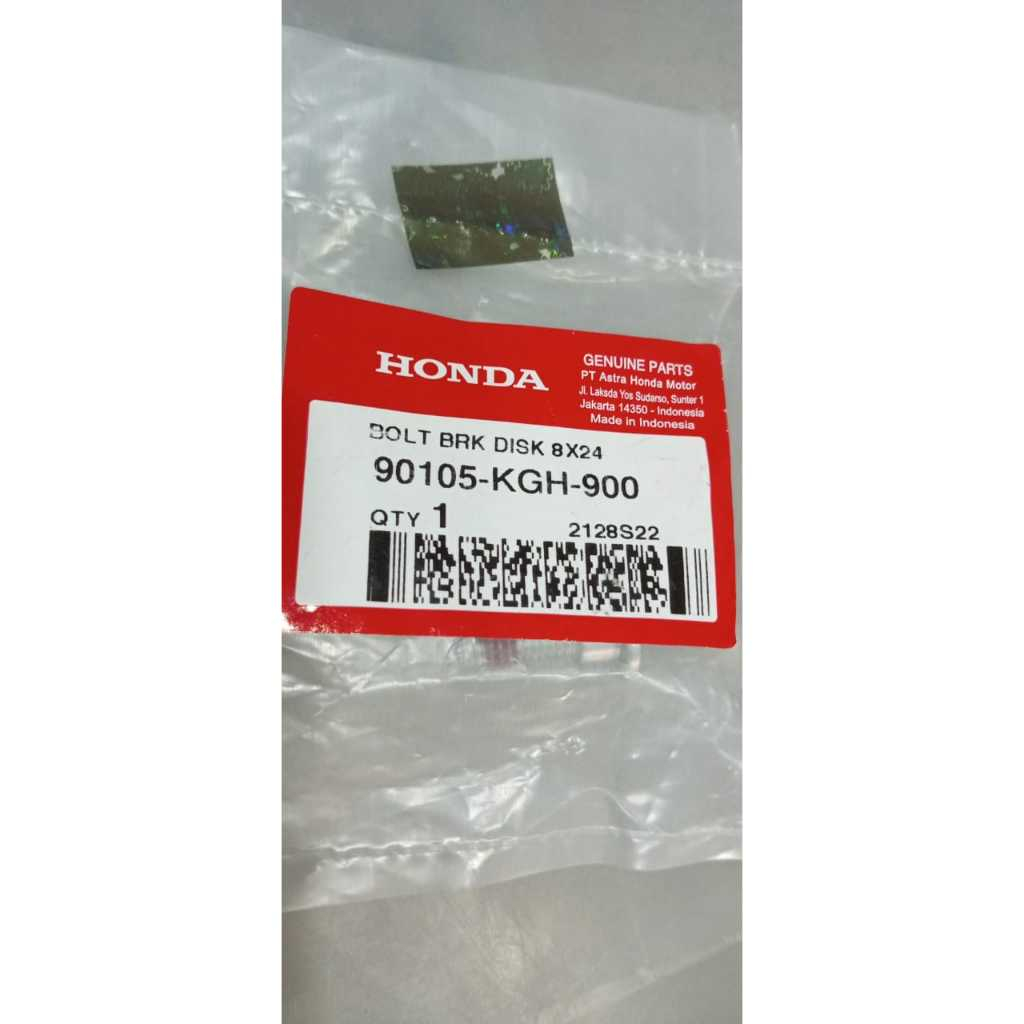 BAUT CAKRAM 8X24 90105-KGH-900