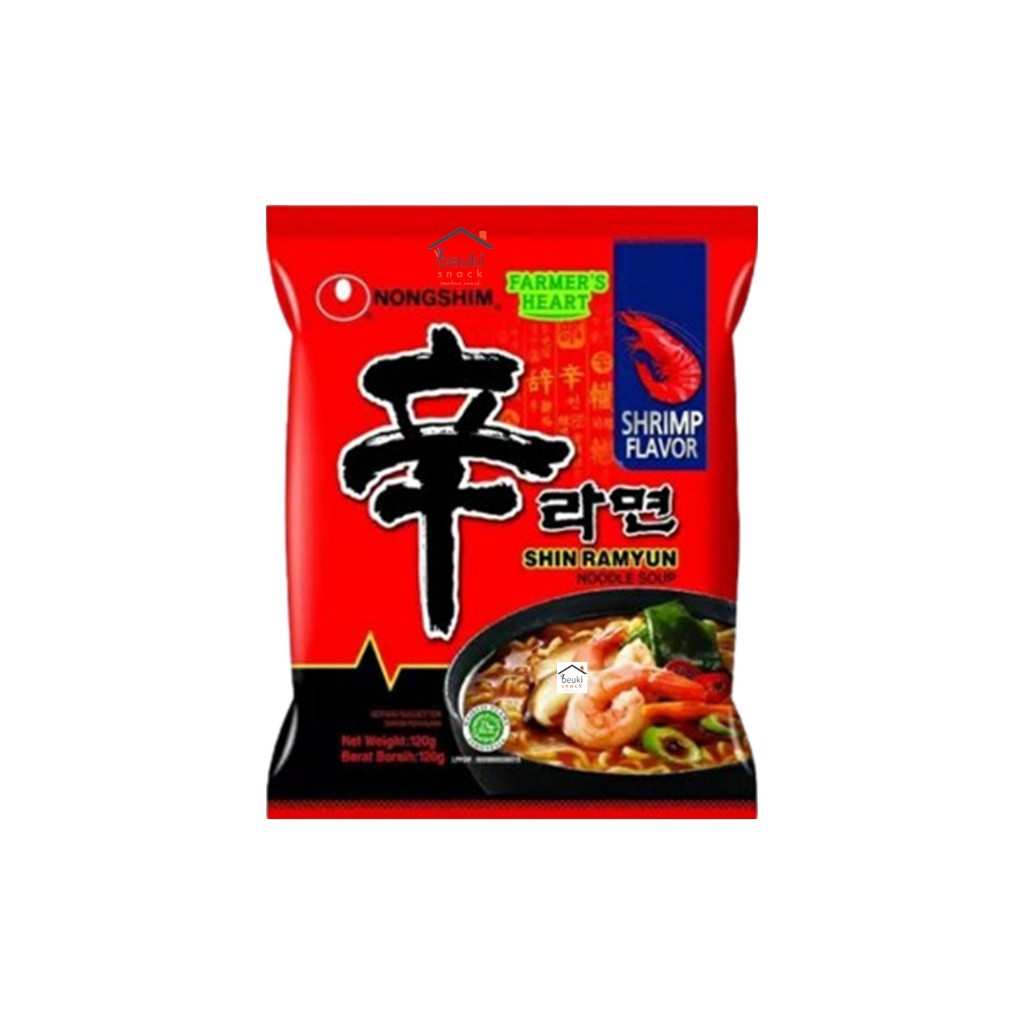 

Nongshim Shin Shrimp Ramyun Mi Instan Kuah Rasa Udang Jamur