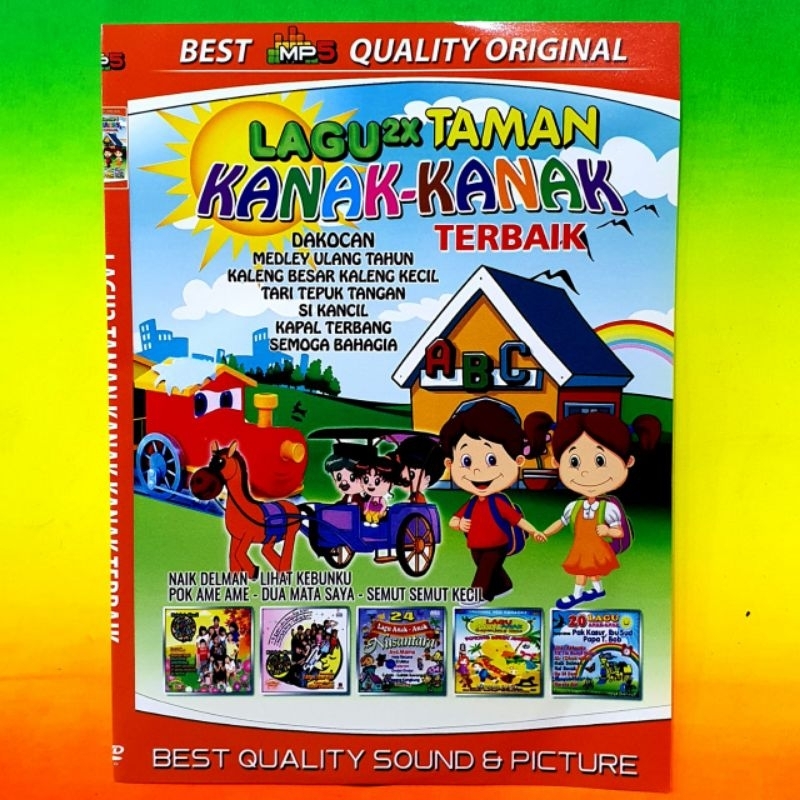 KASET DVD MP5 LAGU ANAK ANAK TERPOPULER SEPANJANG MASA-KASET LAGU AMAN KANAK KANAK