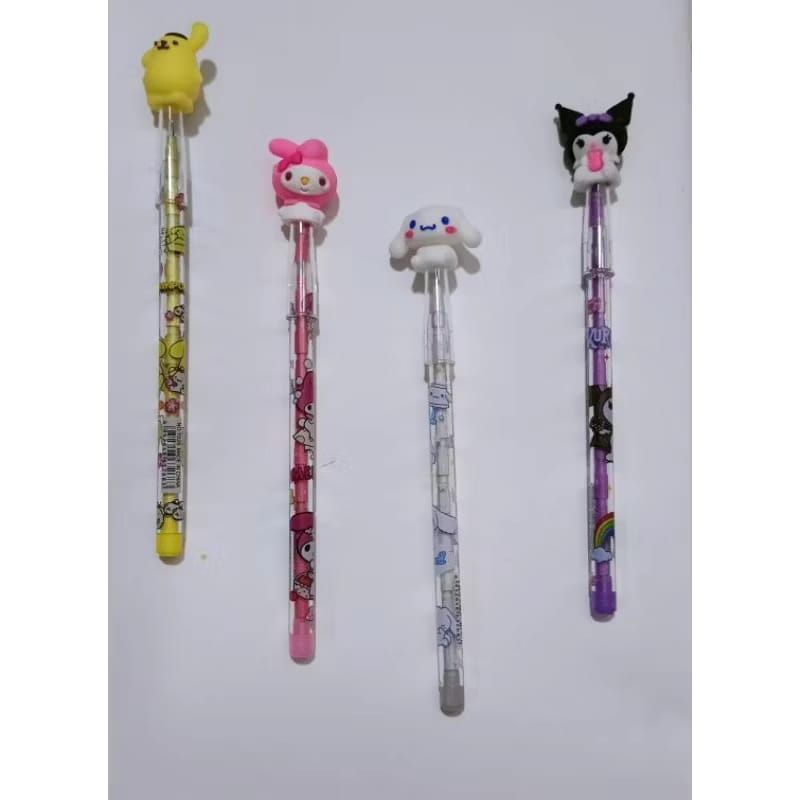 

Pensil Susun Sanrio Bensia/ Pensil Susun Pensil Lantu Lantu /Pensil Cabut Fancy Karakter Premium