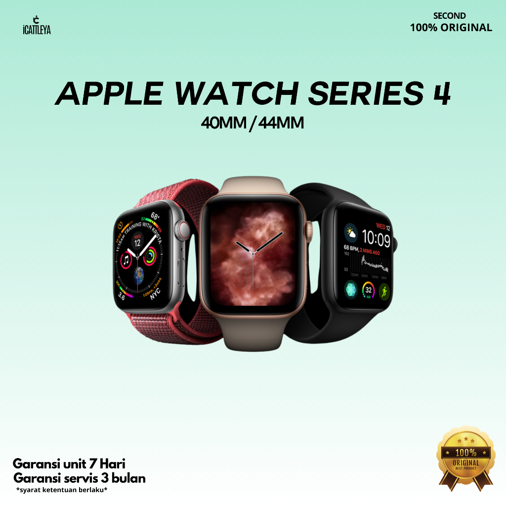 APPLE WATCH SERIES 4 SECOND FULLSE MULUS LIKE NEW
