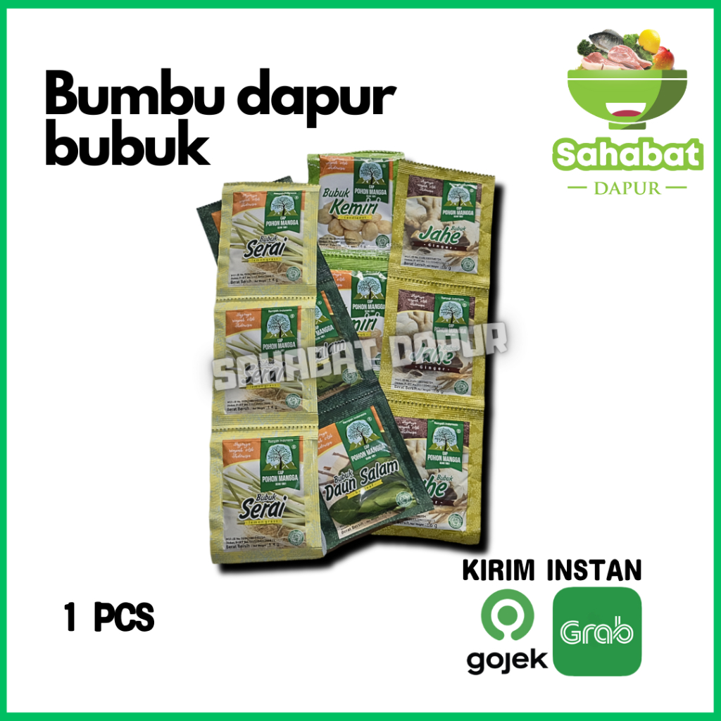 

Bubuk Masak / Bumbu Dapur Cap Pohon Mangga - Sahabatdapur