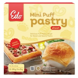 

EDO BKP MINI PUFF PASTRY SHEET 375GR