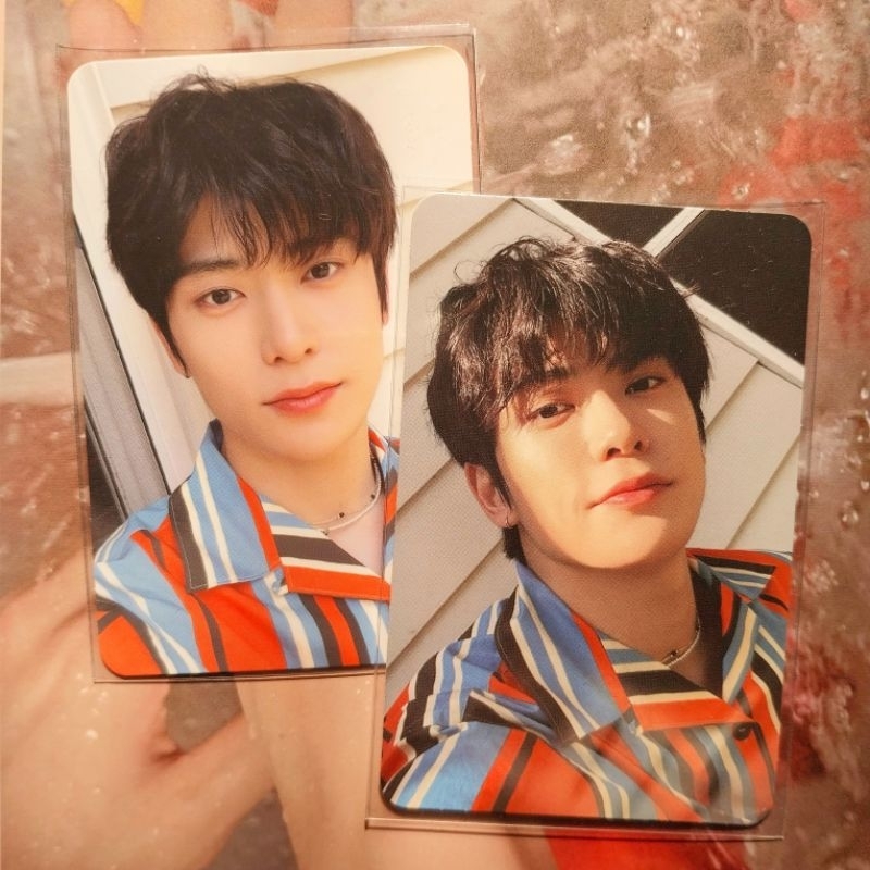 jaehyun blue to orange trading card ccomaz