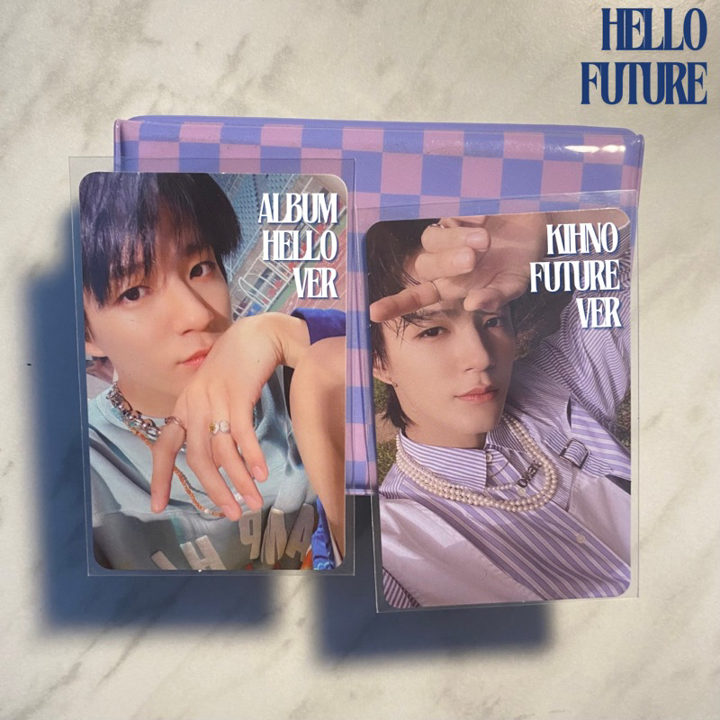 photocard jeno nct hello future kihno & album