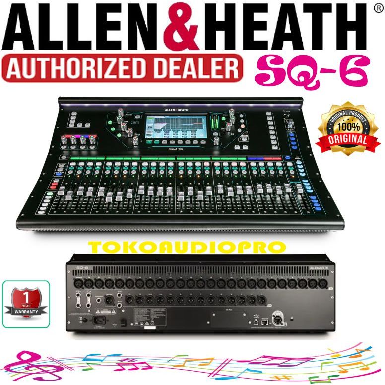 Mixer Allen & Heath SQ-6 SQ6 Digital Mixer Original