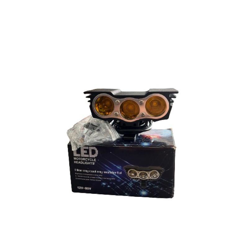 Lampu Tembak Sorot Owl 3 Mata Cree Lampu tembak Burung Hantu Owl 3 Led KUNING