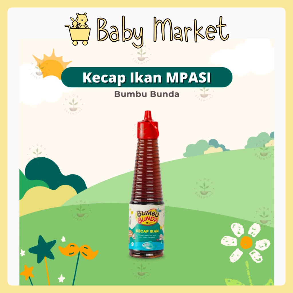 Bumbu Bunda Elia Kecap Ikan Non MSG / Kecap MPASI / Kecap Anak /Kecap MPASI / Kecap Anak / Kecap Bay