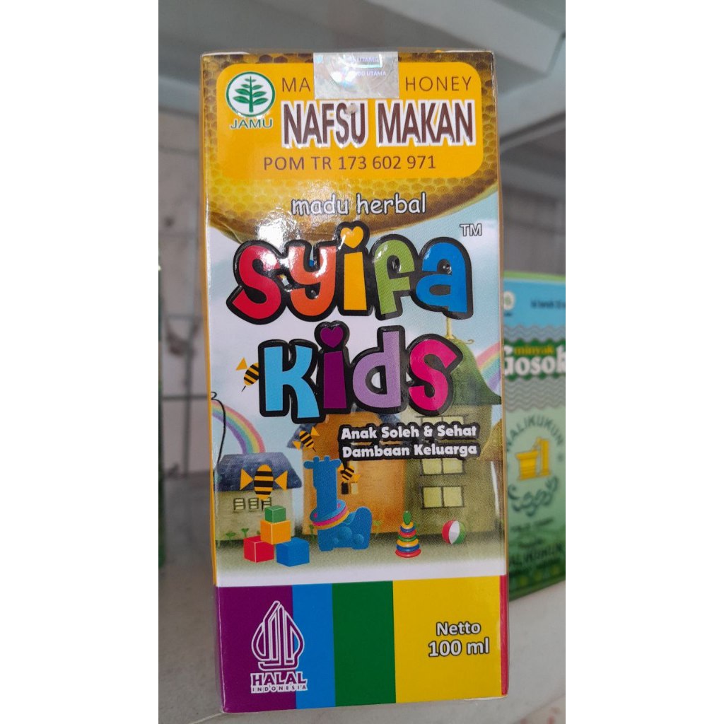 

SYIFA KIDS MADU HERBAL NAFSU MAKAN ANAK