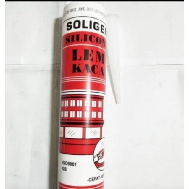 Lem Kaca Tembak Silikon Sealent Soligen
