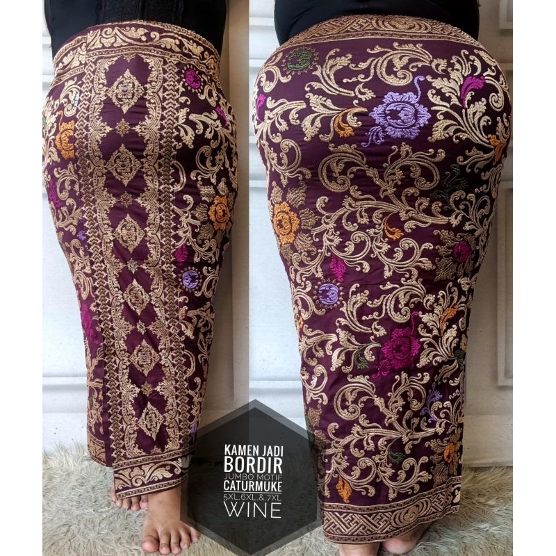 Kamen Jadi Bordir Jumbo