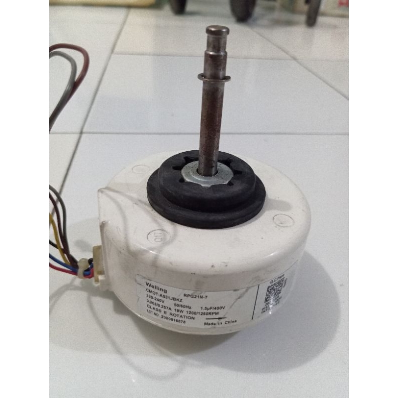 DINAMO MOTOR FAN BLOWER INDOOR AC SHARP THAILAND 1/2PK-1PK