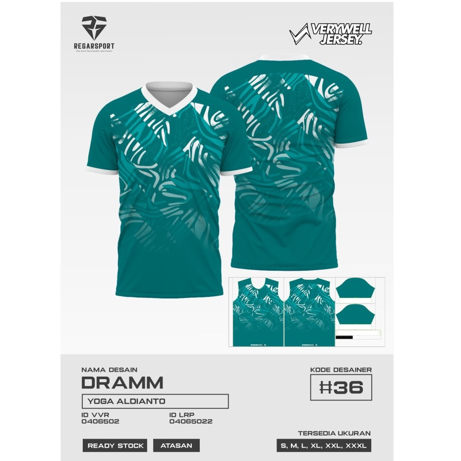 Regarsport - 03 Jersey Bola Ready Stock Desain Mode