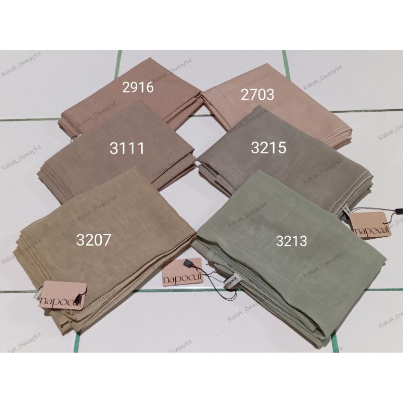 hijab paris polos napocut