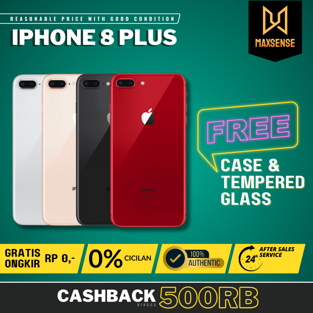 Apple iPhone 8 | Plus 64GB 256GB Second Original Apple Resmi