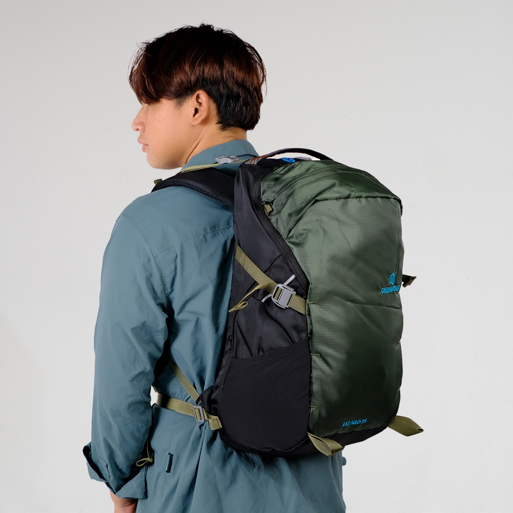 Greenforest Lizard 35L Backpack Outdoor - Tas Ransel Slot Laptop Pria dan Wanita