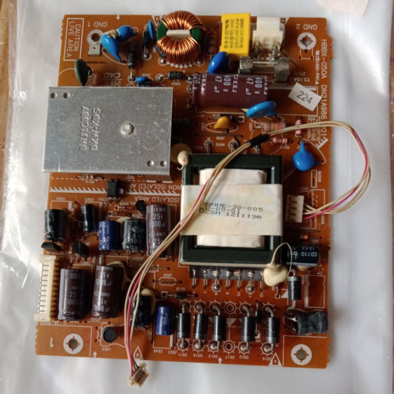 PSU POWER SUPLY TV LED POLYTRON MODEL PLD 20d302W