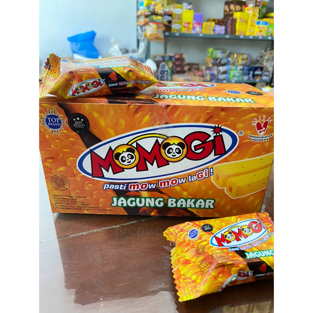 

Momogi Jagung Bakar 1 Box 20 Pcs @5gram