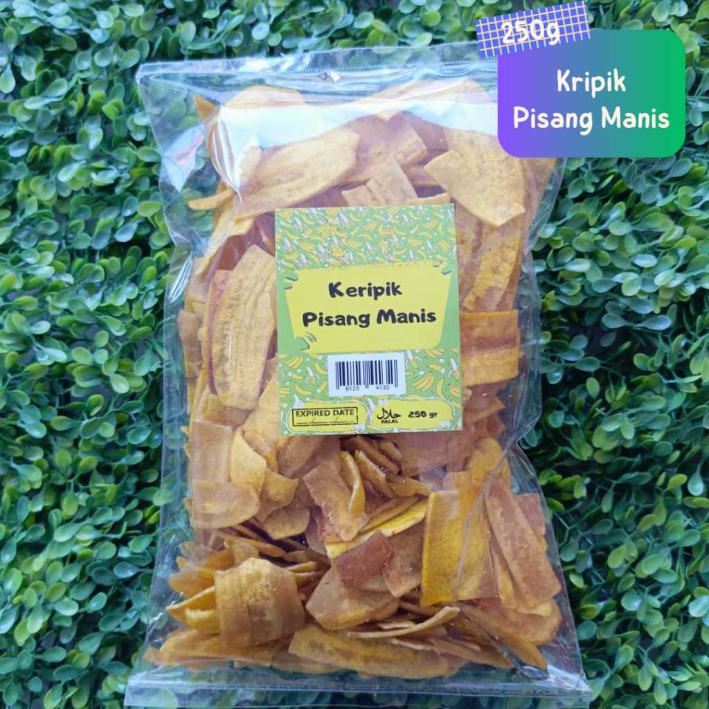 

Keripik Pisang isi 250 gr - Jajan Kiloan/Oleh-Oleh Khas Semarang