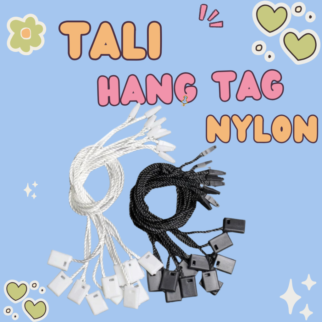 

TALI HANG TAG STRING NILON/NYLON