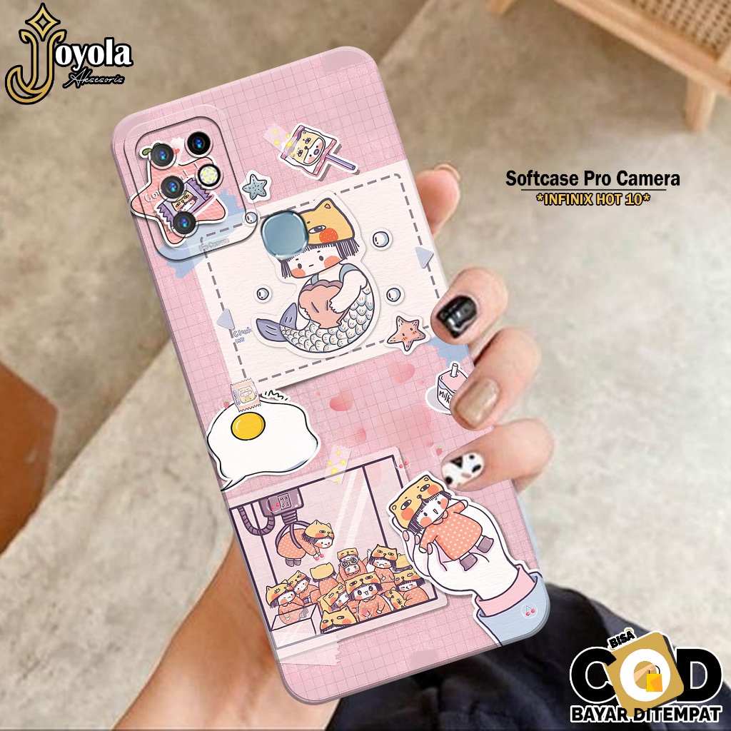 Case INFINIX HOT 10 Terbaru Fashion Case Kartun Softcase INFINIX HOT 10 JOYOLA Casing INFINIX HOT 10