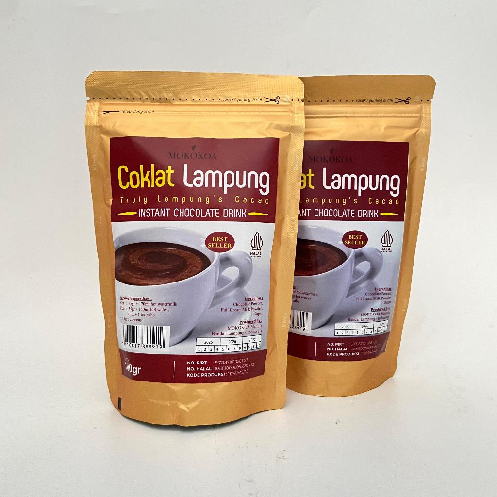 

Coklat Lampung Instan Chocolatte Drink 100 Gram Mokokoa