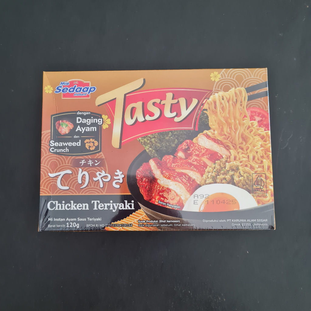 

MIE SEDAP TASTY CHIKEN TEERIYAKI 120 G