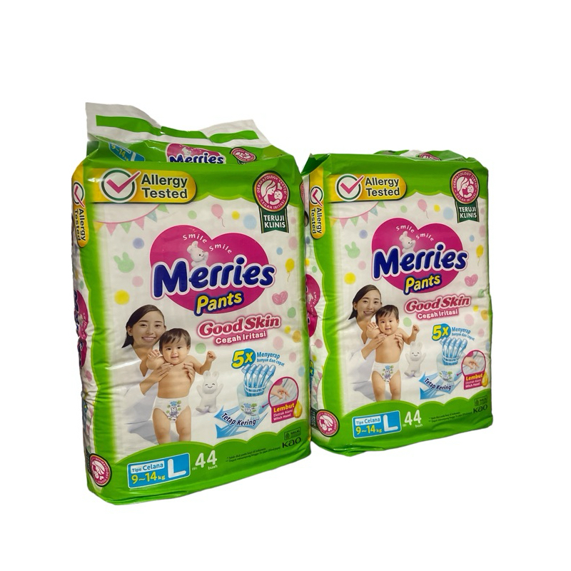 Popok Merries Pants L44