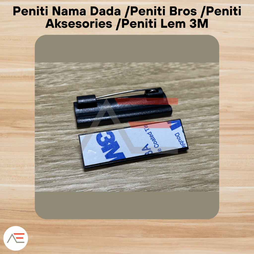 Peniti Nama Dada /Peniti Bros /Peniti Aksesories /Peniti
