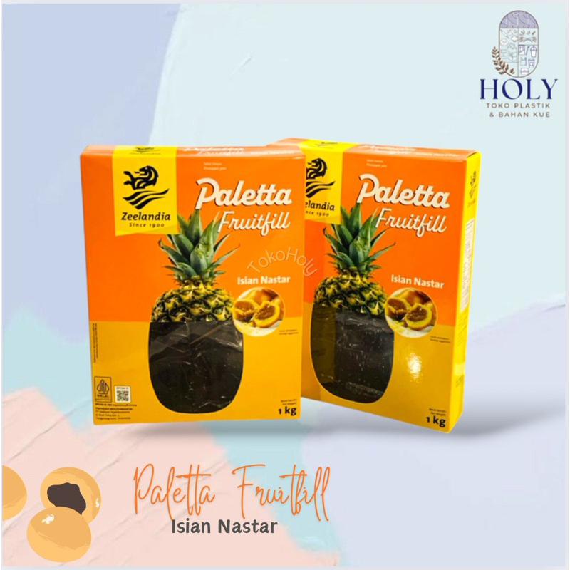 

Zeelandia Paletta Fruitfill Isian Nastar Selai Nanas Serat 1 Kg