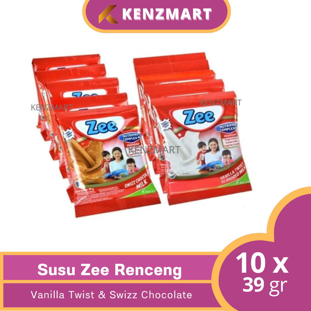 

Susu Zee Nutripro Complex Susu Anak Tinggi Kalsium Zee Kemasan Renceng isi 10 Sachet / ZEE REGULER