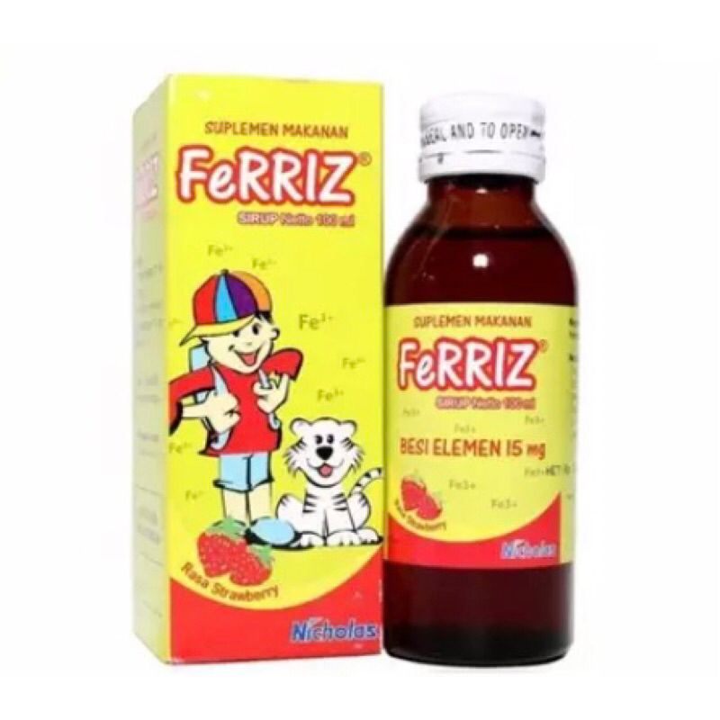Ferriz Sirup Suplemen Zat Besi Anak 100 ml