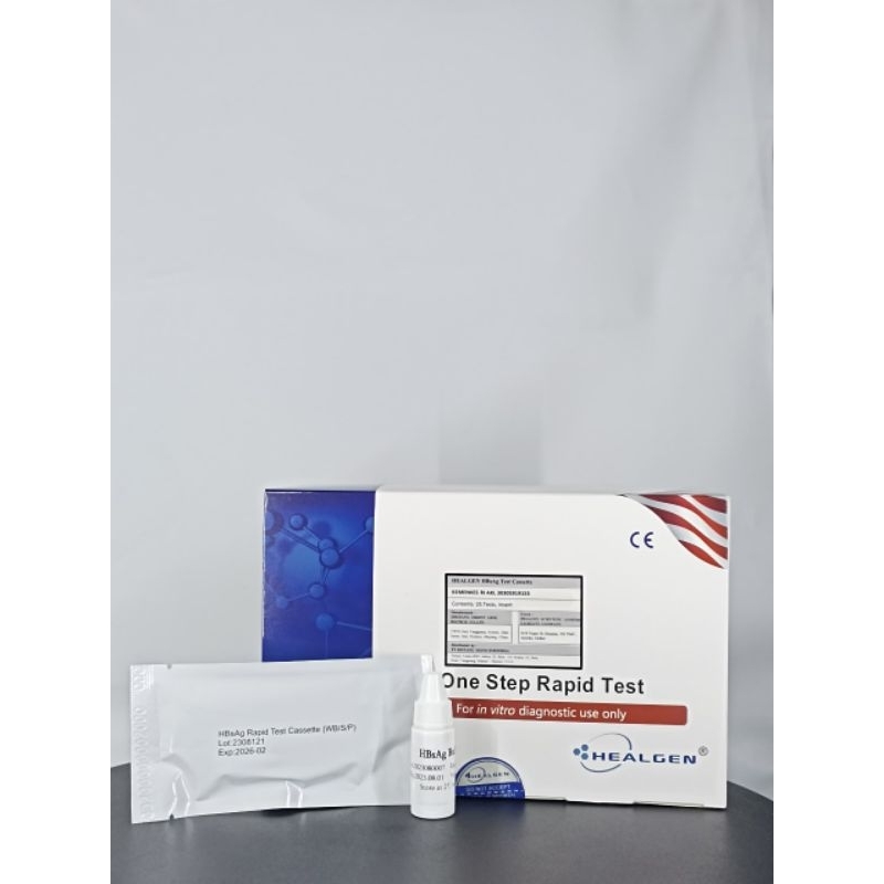 Alat Test HBSAg cassette Healgen | HBSAg cassette