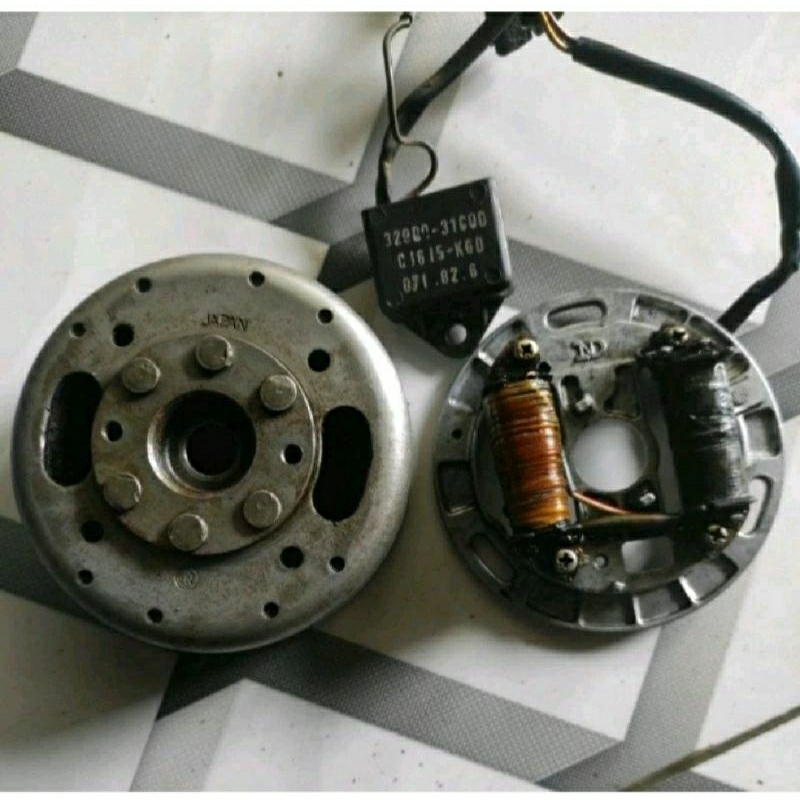 Pengapian Suzuki Rc 100 Bravo Crystal Tornado Pnp TS 125 Satria 2 Tak