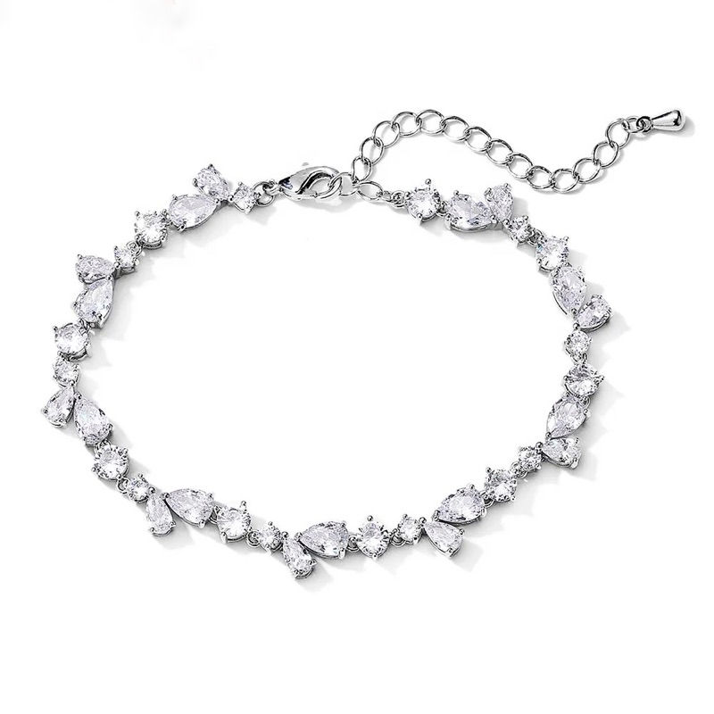 ROMINA BRACELET gelang platinum AAA grade zirconia